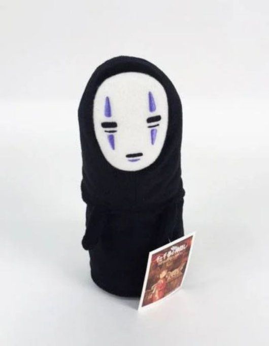 STUDIO GHIBLI - Peluche No Face - 18 cm