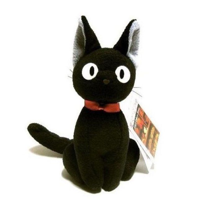 STUDIO GHIBLI - Peluche Jiji - 20 cm