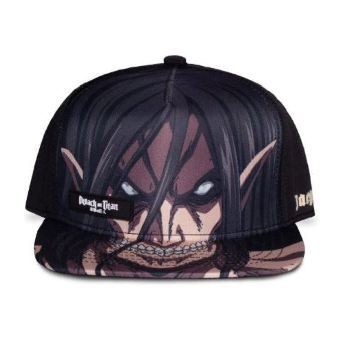 ATTAQUE DES TITANS - Eren Jaeger - Casquette ajustable