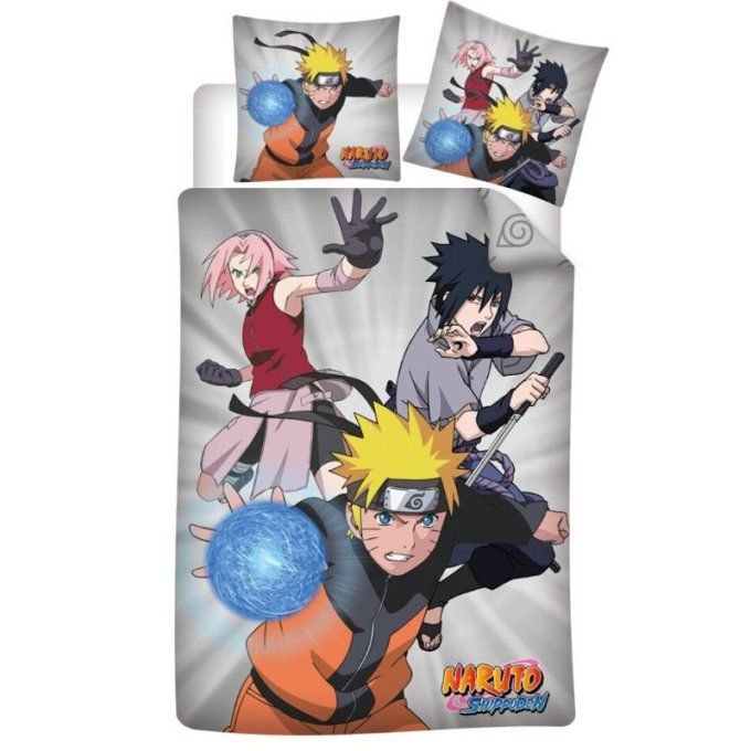 NARUTO - Parure de lit 140x200cm Naruto Shippuden