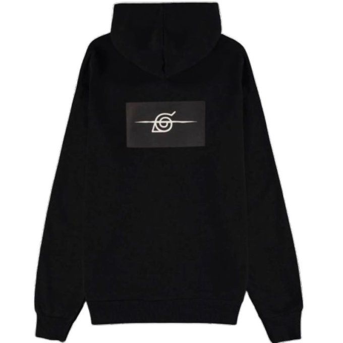 NARUTO SHIPPUDEN - Sweat zippé à capuche réversible