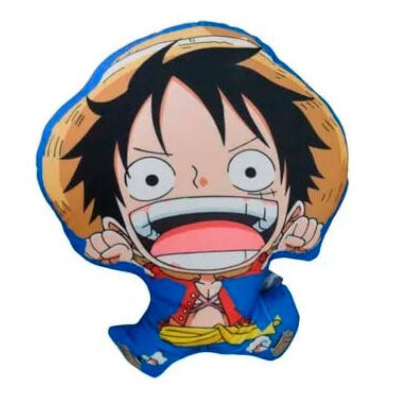 ONE PIECE - Coussin 3D Luffy 35 cm