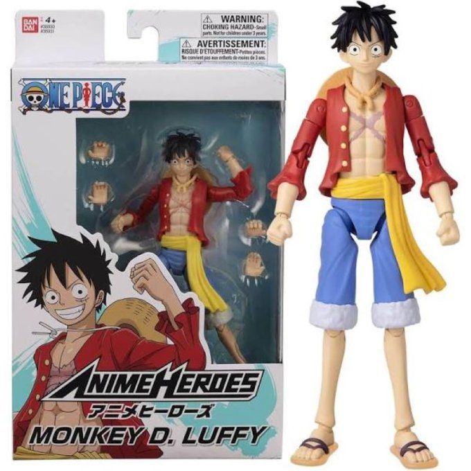 ONE PIECE - Monkey D.Luffy - Figurine articulée 17cm