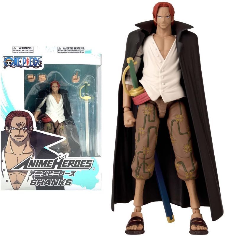 ONE PIECE - Shanks - Figurine articulée 17 cm - Mangalisa