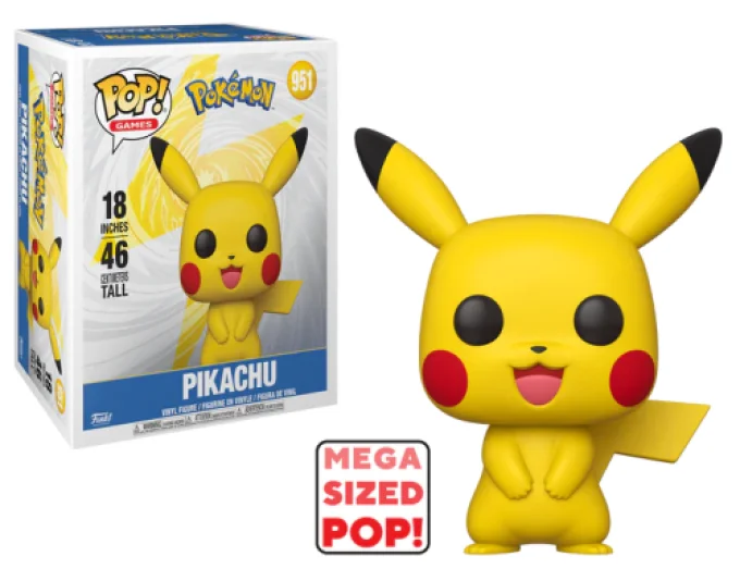 POKEMON - POP GAMES N°951 - Pikachu - XXL -  46 cm