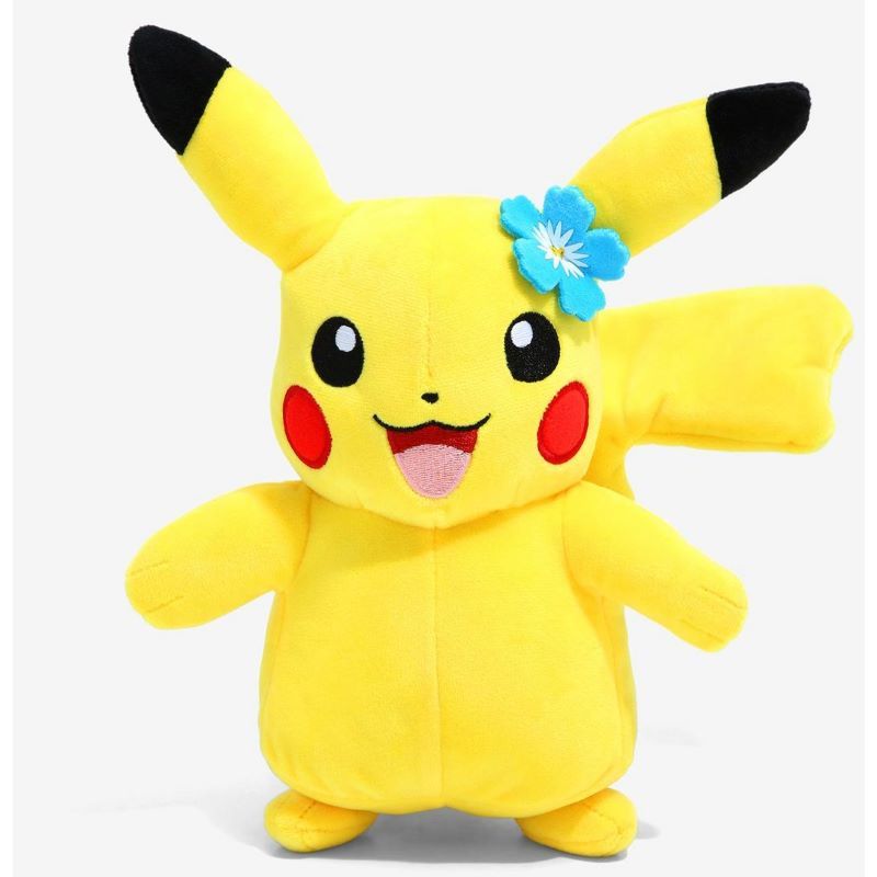 Pokemon Peluche Pikachu fleur - Mangalisa