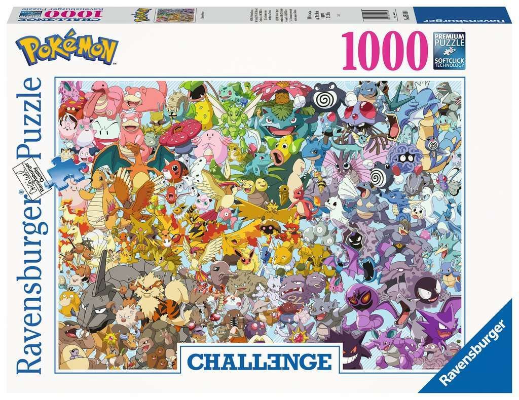 Pokemon Puzzle Challenge 1000 pièces