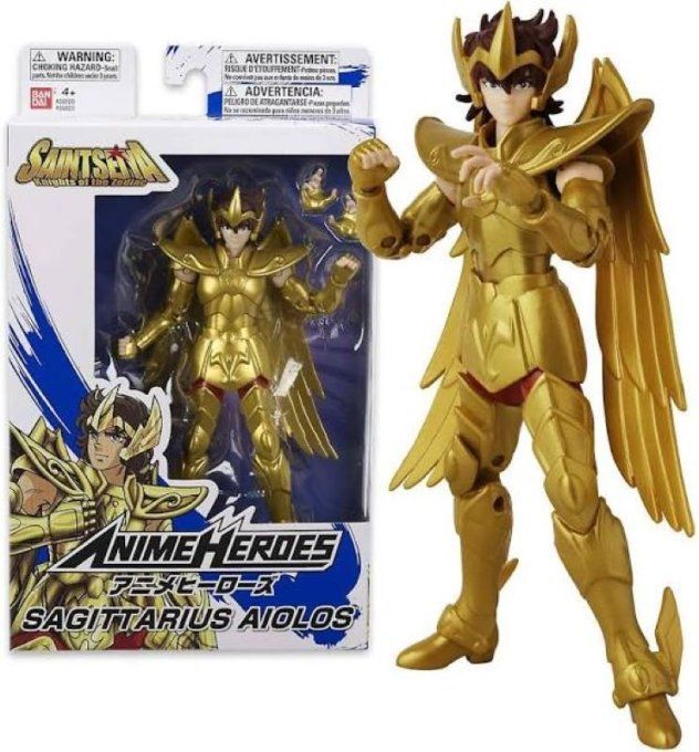 SAINT SEIYA - Sagittarius Aiolos - Figurine articulée 17cm