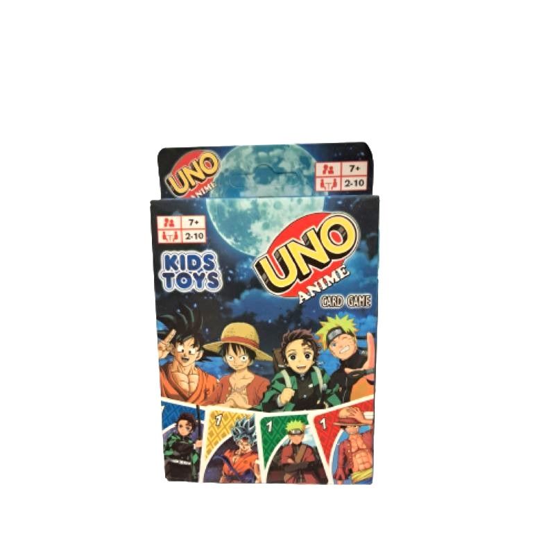 Jeu carte uno anime naruto dragon ball one piece - Uno